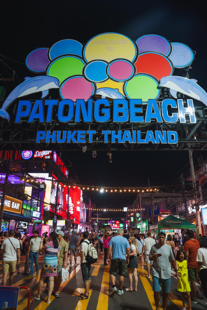 Bangla Walking Street nightlife in Patong Phuket