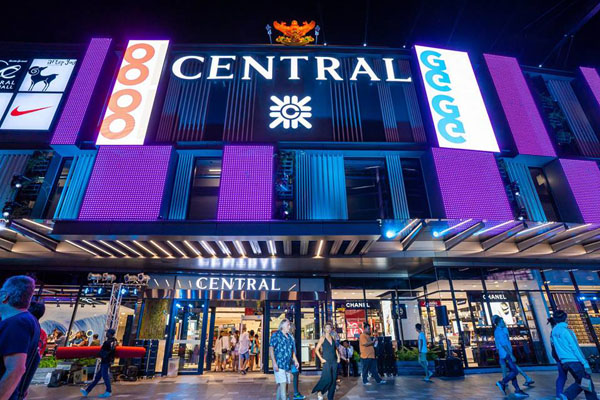 Central Patong shopping mall in Phuket