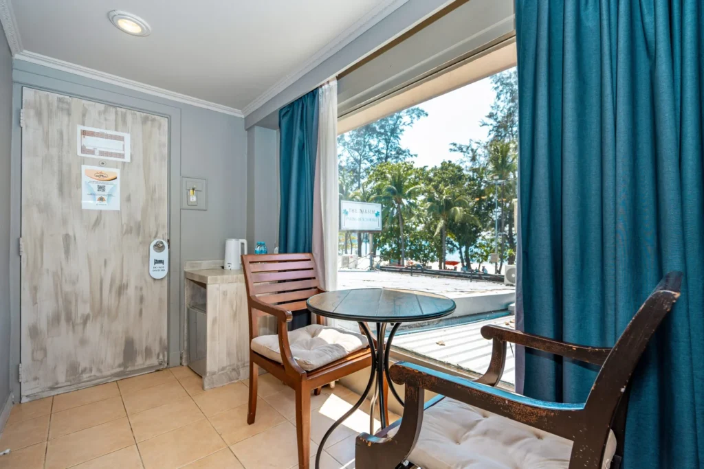 Sea view room at The Taksim Bangla Beach Hotel in Patong Phuket