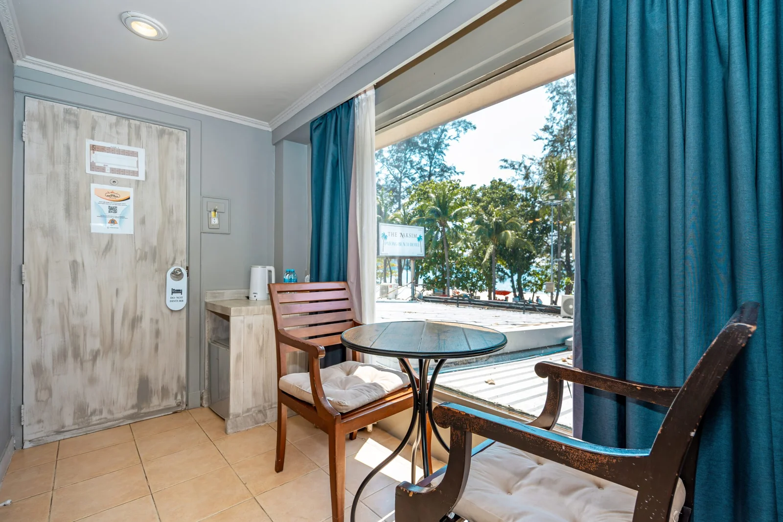 Sea view room at The Taksim Bangla Beach Hotel in Patong Phuket